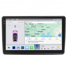 Штатная магнитола Lesko для Toyota Sienna II 2003-2005 экран 9" 4/64 QLED CarPlay 4G Wi-Fi GPS 360 Prime