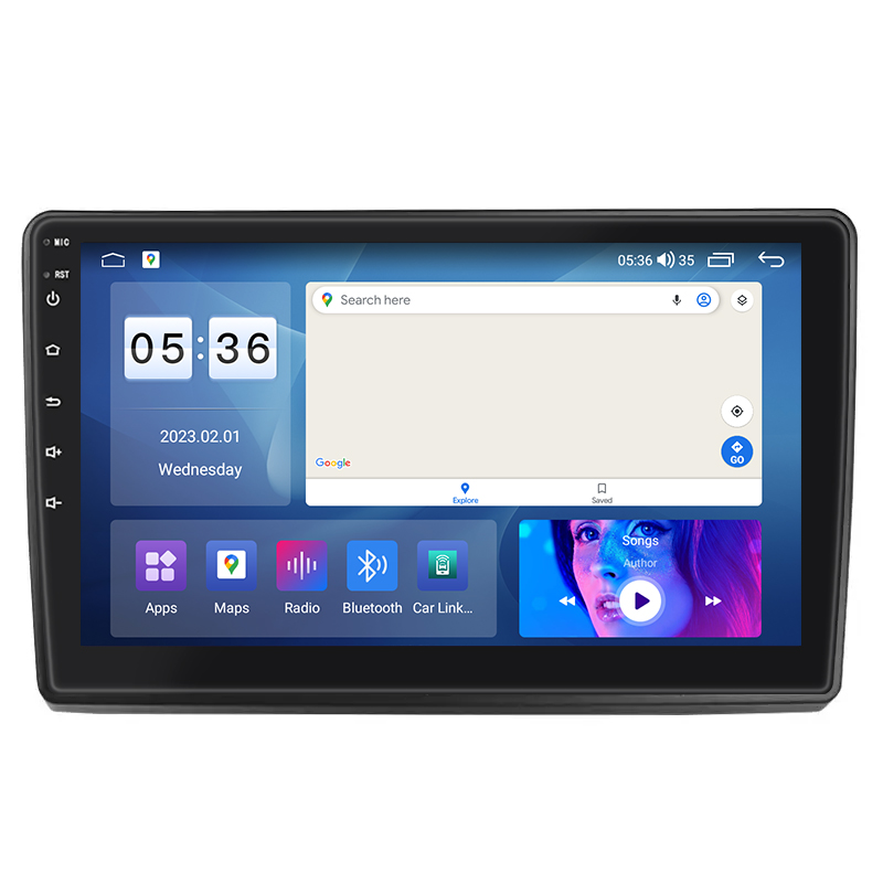 Штатная магнитола Lesko для Toyota Sienna II Рестайлинг 2005-2010 экран 9" 4/64Gb CarPlay 4G Wi-Fi GPS Prime