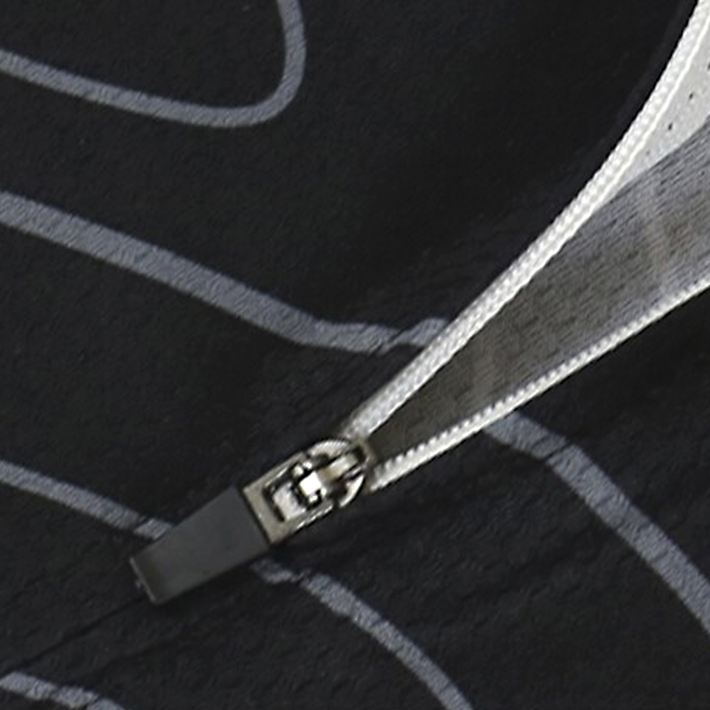 Вело костюм женский Siilenyond SW-CT-057 Полосы длинный рукав штаны Black Pink 3XL