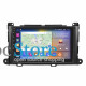 Штатная магнитола Lesko для Toyota Sienna III 2010-2014 экран 9" 4/64Gb CarPlay 4G Wi-Fi GPS Prime