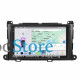 Штатная магнитола Lesko для Toyota Sienna III 2010-2014 экран 9" 4/64 QLED CarPlay 4G Wi-Fi GPS 360 Prime