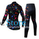 Вело костюм женский Siilenyond SW-CT-05702 Graffiti длинный рукав штаны 3XL