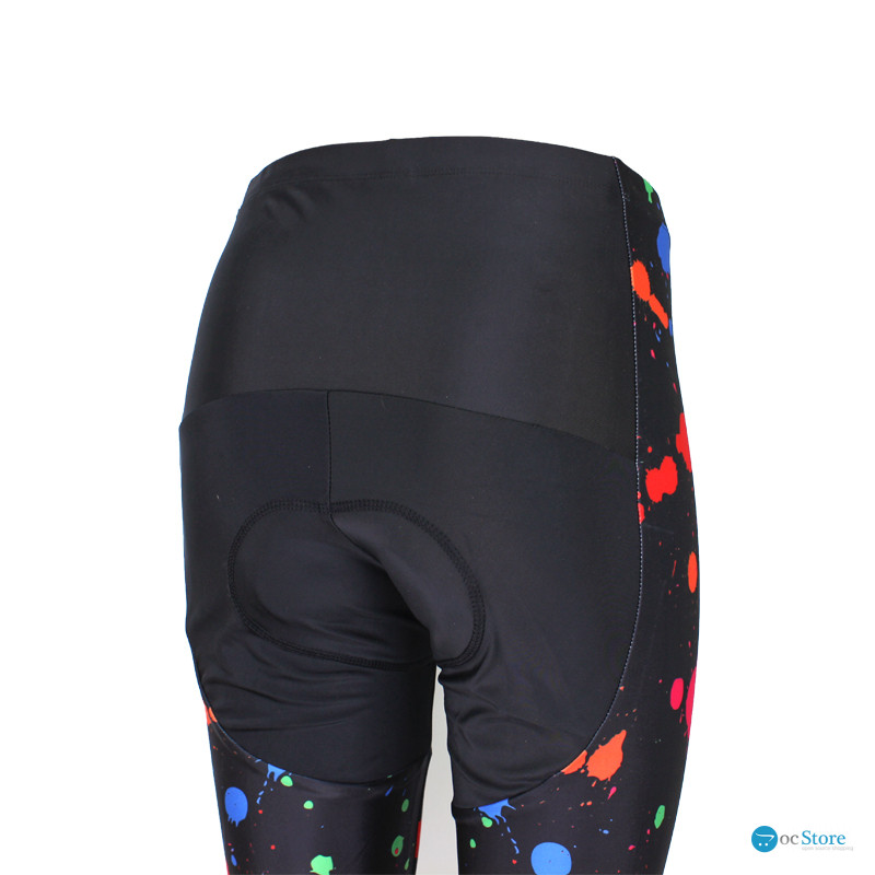 Вело костюм женский Siilenyond SW-CT-05702 Graffiti длинный рукав штаны 3XL