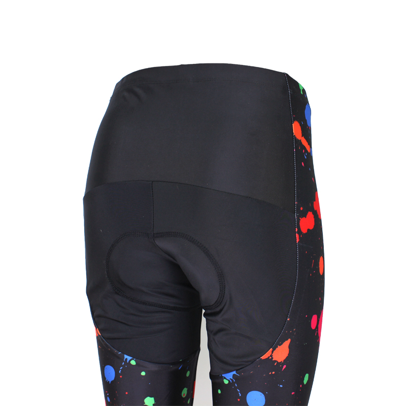 Вело костюм женский Siilenyond SW-CT-05702 Graffiti длинный рукав штаны 3XL