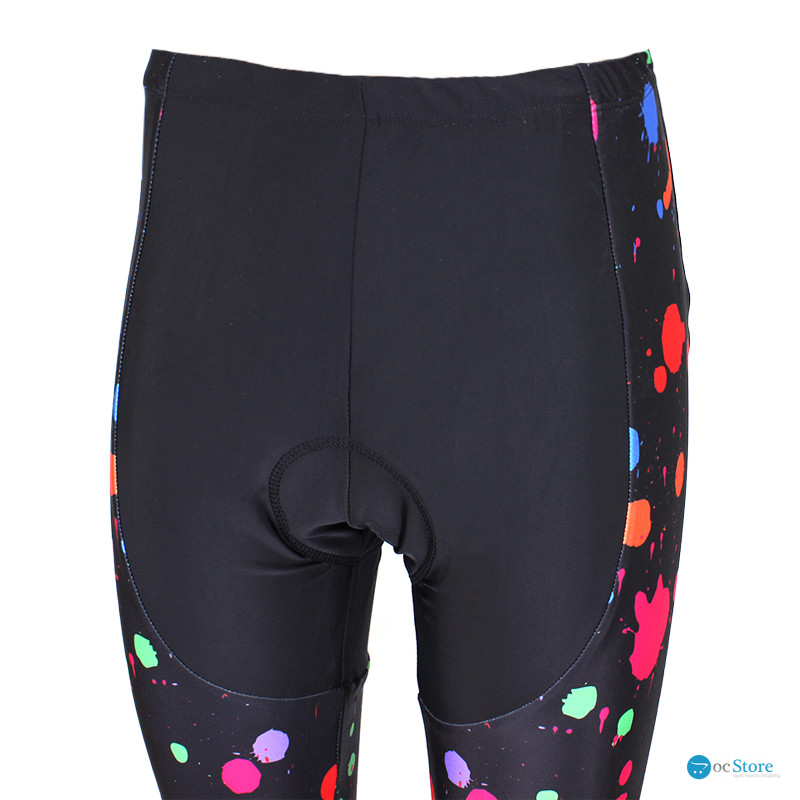 Вело костюм женский Siilenyond SW-CT-05702 Graffiti длинный рукав штаны 3XL
