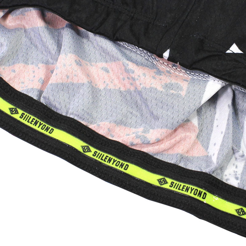 Вело костюм для мужчин Siilenyond XM-DT-050 короткий рукав шорты Stripes Red XS