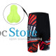Вело костюм для мужчин Siilenyond XM-DT-050 короткий рукав шорты Stripes Red XS