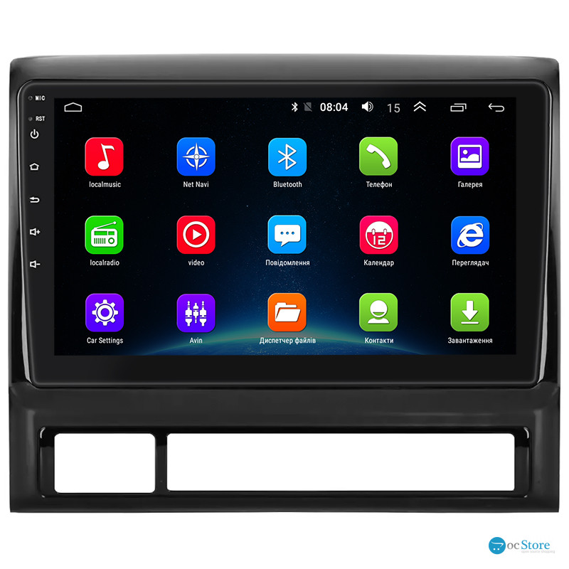 Штатная магнитола Lesko для Toyota Tacoma II 2004-2011 экран 9" 2/32Gb Wi-Fi GPS Base