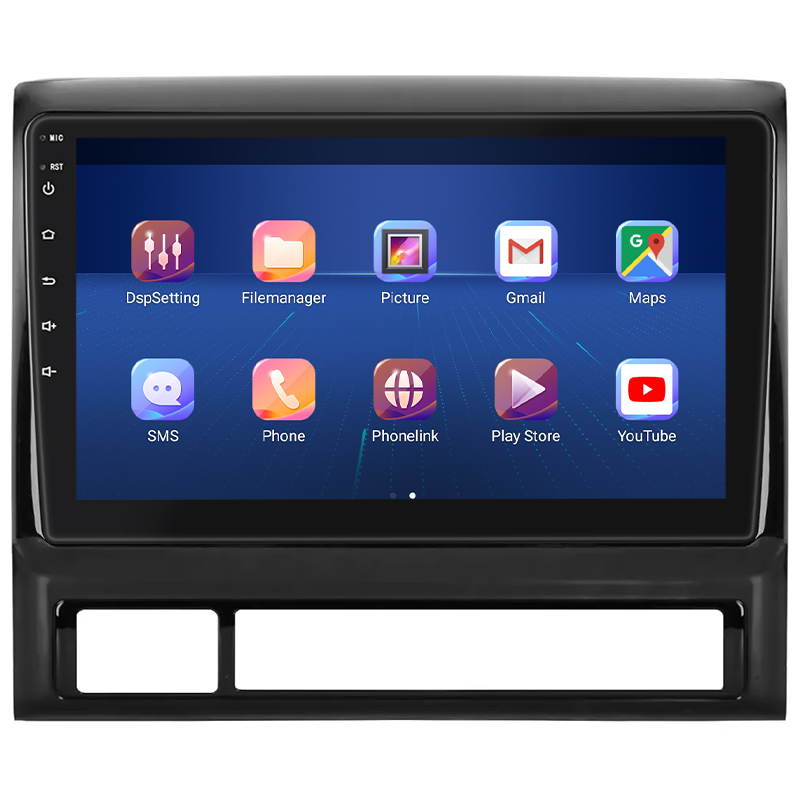 Штатная магнитола Lesko для Toyota Tacoma II 2004-2011 экран 9" 2/32Gb 4G Wi-Fi GPS Top