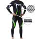 Вело костюм для мужчин X-Тiger XM-CT-013 кофта с длинным рукавом штаны Green 4XL