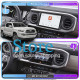 Штатная магнитола Lesko для Toyota Tacoma III 2015-н.в. экран 9" 4/64 QLED CarPlay 4G Wi-Fi GPS 360 Prime
