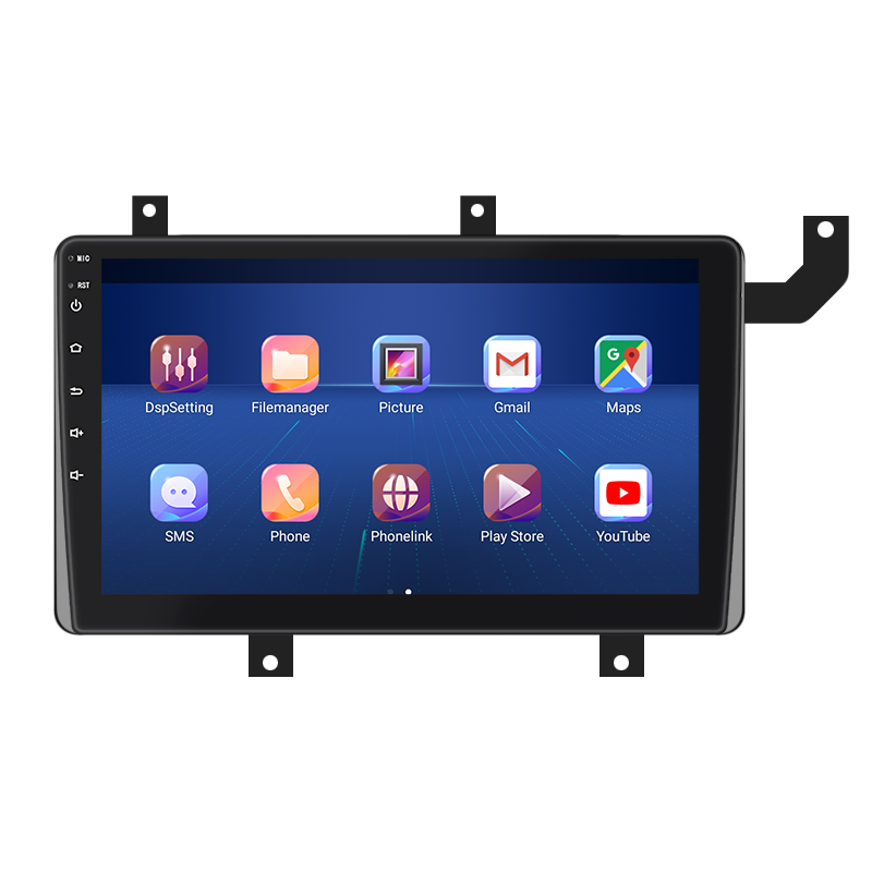 Штатная магнитола Lesko для Toyota Tacoma III 2015-н.в. экран 9" 2/32Gb 4G Wi-Fi GPS Top