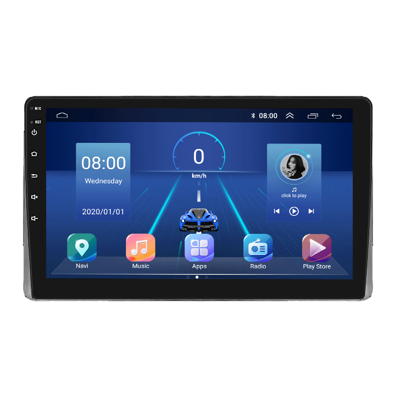 Штатная магнитола Lesko для Toyota Tundra I Рестайлинг 2002-2006 экран 9" 6/128Gb 4G Wi-Fi GPS Top