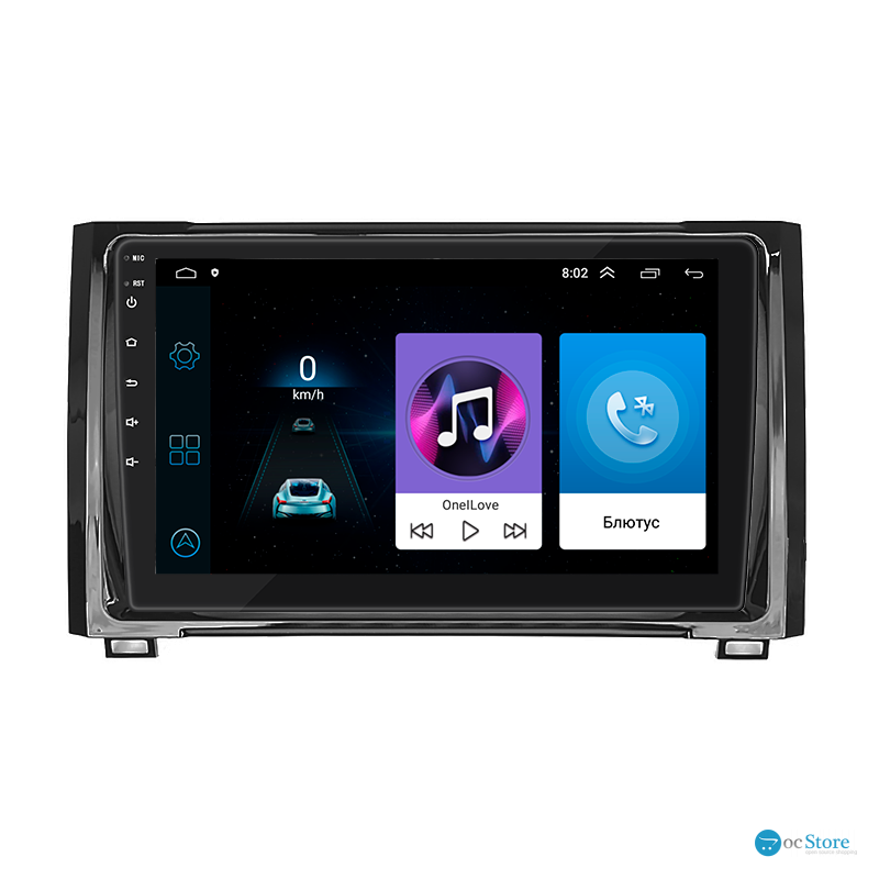 Штатная магнитола Lesko для Toyota Tundra II 2007-2013 экран 9" 1/16Gb Wi-Fi GPS Base