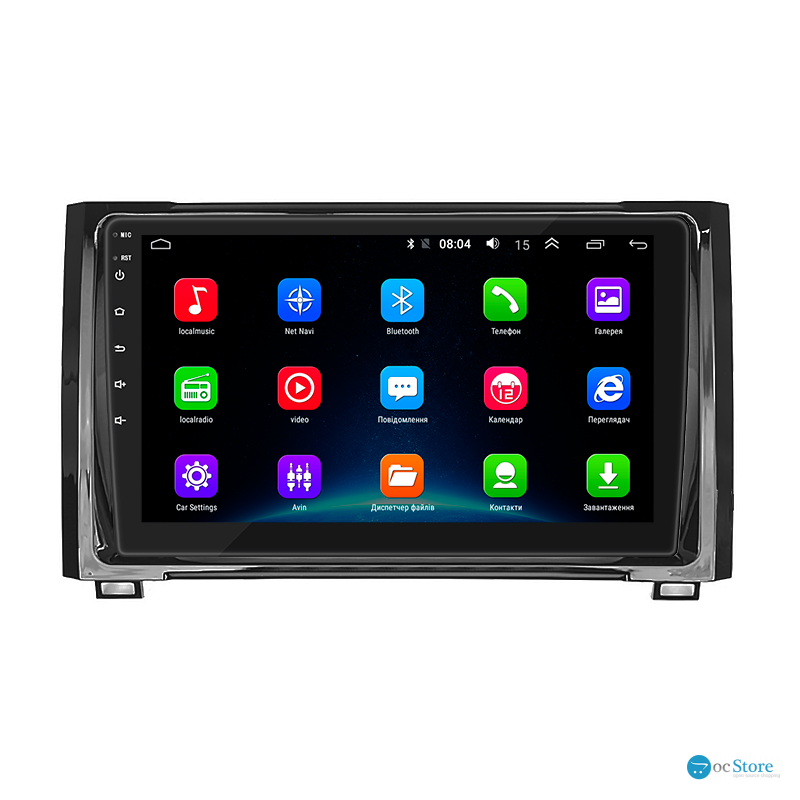 Штатная магнитола Lesko для Toyota Tundra II 2007-2013 экран 9" 2/32Gb Wi-Fi GPS Base