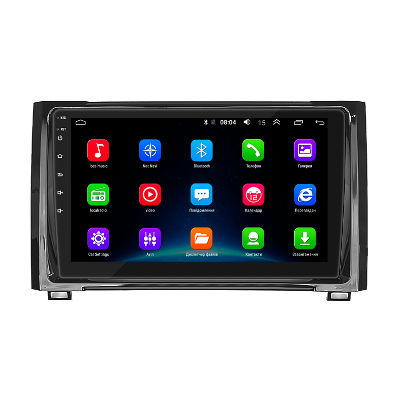 Штатная магнитола Lesko для Toyota Tundra II 2007-2013 экран 9" 2/32Gb Wi-Fi GPS Base