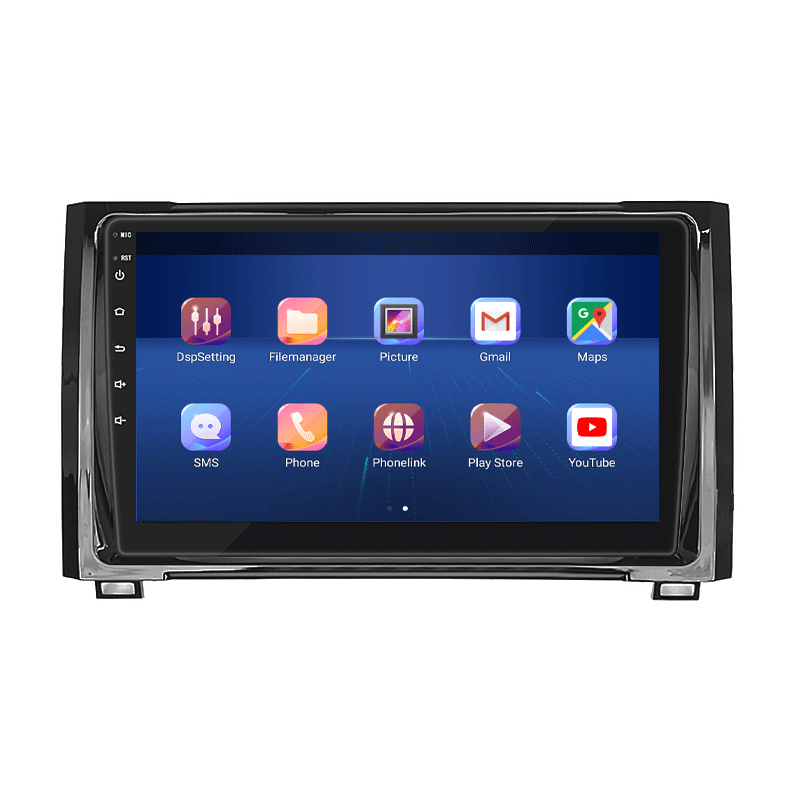 Штатная магнитола Lesko для Toyota Tundra II 2007-2013 экран 9" 6/128Gb 4G Wi-Fi GPS Top