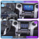 Штатная магнитола Lesko для Toyota Tundra II Рестайлинг 2013-2021 экран 9" 4/64Gb 4G Wi-Fi GPS Top