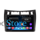 Штатная магнитола Lesko для Toyota Yaris II 2005-2009 экран 9" 2/32Gb Wi-Fi GPS Base