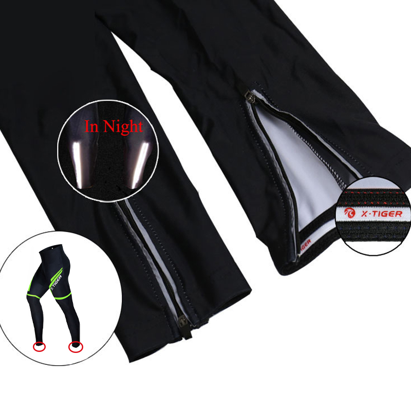 Вело костюм для мужчин X-Тiger XM-CT-013 кофта с длинным рукавом штаны Green XXL