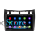 Штатная магнитола Lesko для Toyota Yaris II Рестайлинг 2009-2012 экран 9" 2/32Gb Wi-Fi GPS Base