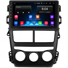 Штатная магнитола Lesko для Toyota Yaris III Рестайлинг 2 2017-2020 экран 9" 2/32Gb Wi-Fi GPS Base