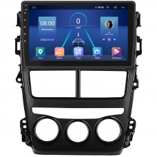 Штатная магнитола Lesko для Toyota Yaris III Рестайлинг 2 2017-2020 экран 9" 4/64Gb 4G Wi-Fi GPS Top