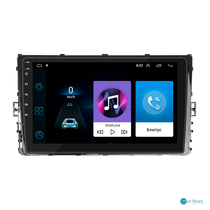 Штатная магнитола Lesko для Volkswagen Arteon I Рестайлинг 2020-н.в. экран 9" 1/16Gb Wi-Fi GPS Base