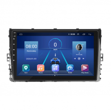 Штатная магнитола Lesko для Volkswagen Atlas I 2017-2020 экран 9" 6/128Gb 4G Wi-Fi GPS Top