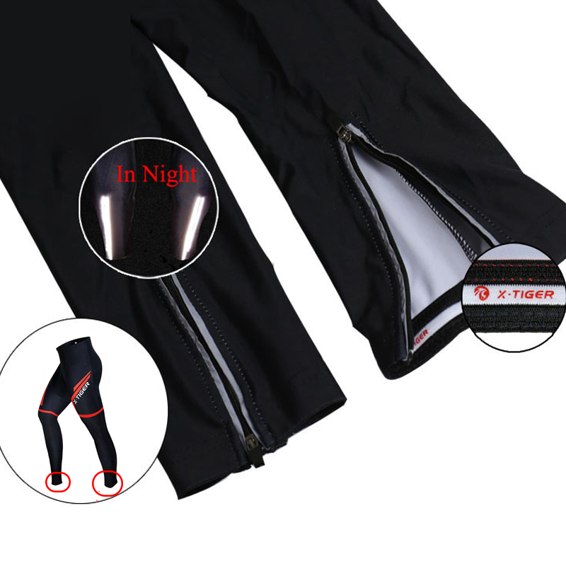 Вело костюм для мужчин X-Тiger XM-CT-013 кофта с длинным рукавом штаны Red XXL