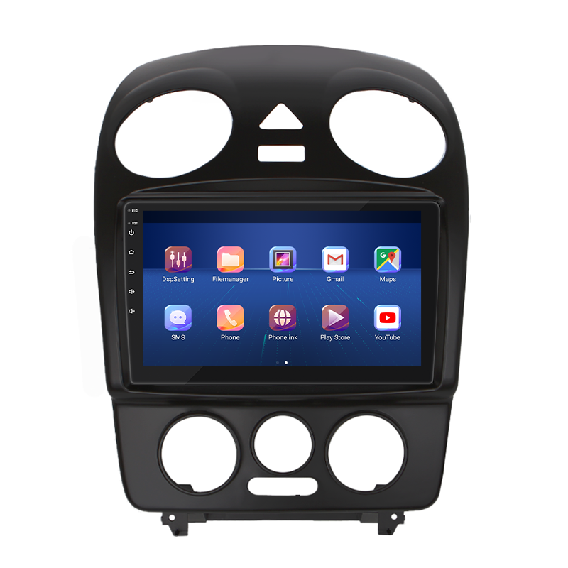 Штатная магнитола Lesko для Volkswagen Beetle I (A4) Рестайлинг 2005-2010 экран 9" 6/128Gb 4G Wi-Fi GPS Top