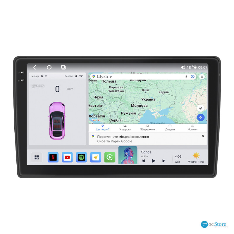 Штатная магнитола Lesko для Volkswagen Beetle II (A5) 2011-2019 экран 10" 4/64 QLED CarPlay 4G Wi-Fi GPS 360 Prime