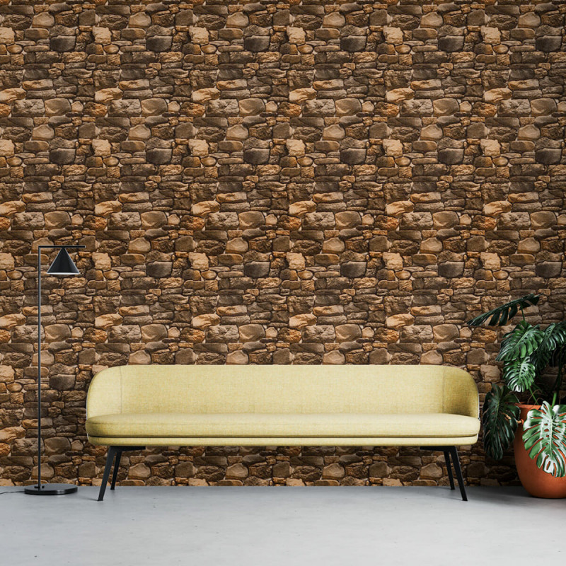 Самоклеючі шпалери 2800х450х1,5мм Жовтий мармур SW-00000728