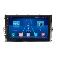 Штатная магнитола Lesko для Volkswagen Bora IV 2018-н.в. экран 9" 4/64Gb 4G Wi-Fi GPS Top