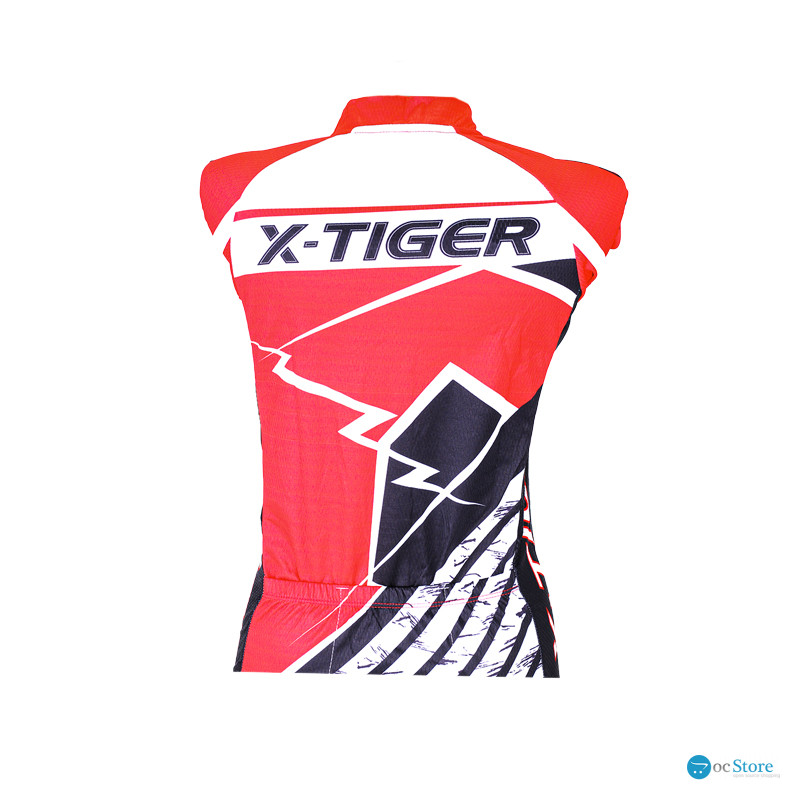 Вело костюм женский X-Тiger XW-CT-154 кофта с длинным рукавом штаны Red 3XL
