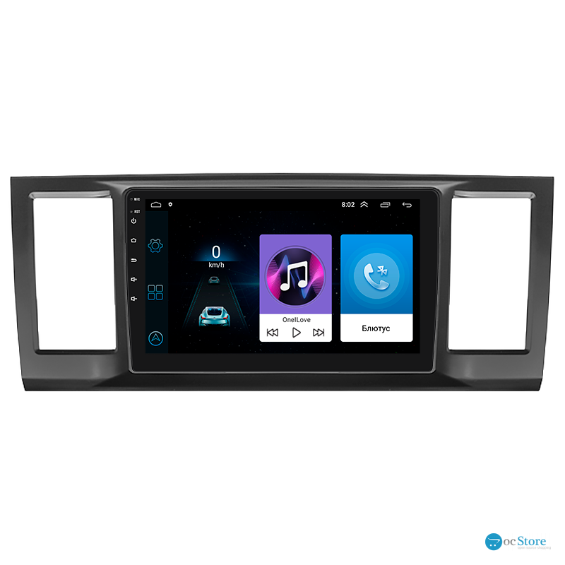 Штатная магнитола Lesko для Volkswagen Caravelle T6 2015-2020 экран 9" 1/16Gb Wi-Fi GPS Base