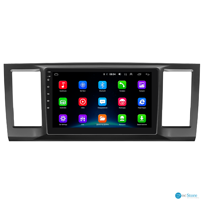 Штатная магнитола Lesko для Volkswagen Caravelle T6 2015-2020 экран 9" 2/32Gb Wi-Fi GPS Base