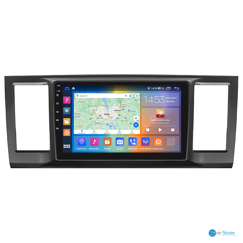 Штатная магнитола Lesko для Volkswagen Caravelle T6 2015-2020 экран 9" 2/32Gb CarPlay 4G Wi-Fi GPS Prime