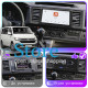 Штатная магнитола Lesko для Volkswagen Caravelle T6 2015-2020 экран 9" 4/64 QLED CarPlay 4G Wi-Fi GPS 360 Prime