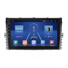 Штатная магнитола Lesko для Volkswagen Caravelle T6 Рестайлинг 2019-н.в. экран 9" 6/128Gb 4G Wi-Fi GPS Top