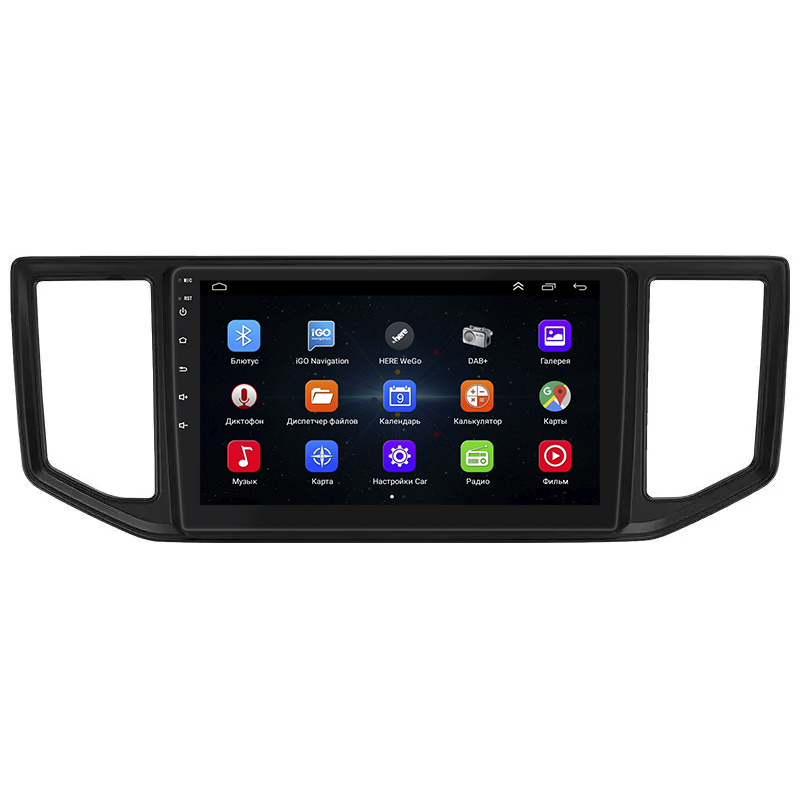 Штатная магнитола Lesko для Volkswagen Crafter II 2017-н.в. экран 10" 1/16Gb Wi-Fi GPS Base
