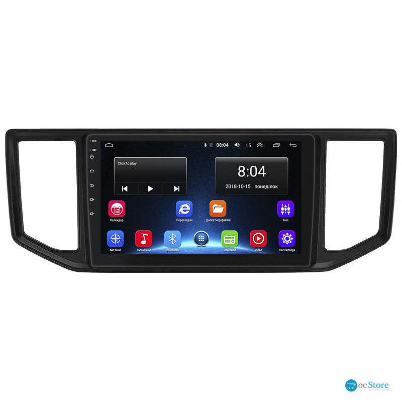 Штатная магнитола Lesko для Volkswagen Crafter II 2017-н.в. экран 10" 2/32Gb Wi-Fi GPS Base