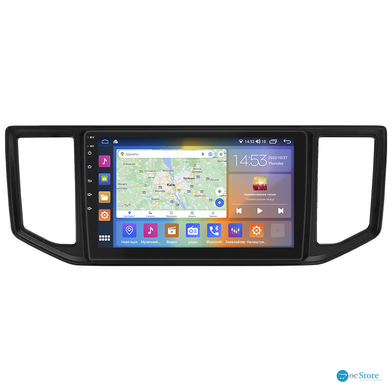 Штатная магнитола Lesko для Volkswagen Crafter II 2017-н.в. экран 10" 2/32Gb CarPlay 4G Wi-Fi GPS Prime