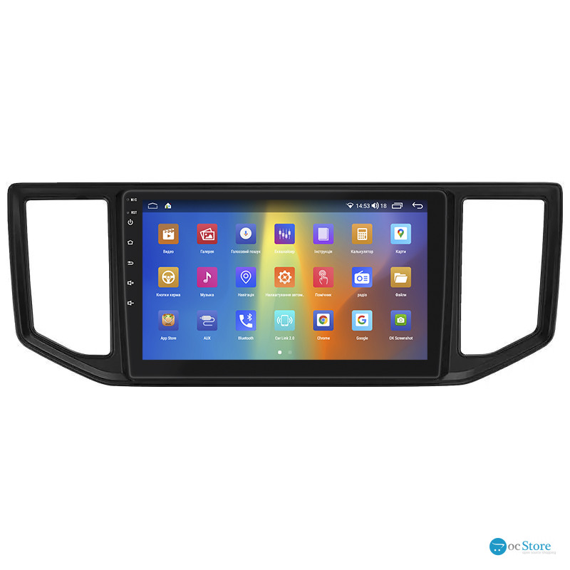 Штатная магнитола Lesko для Volkswagen Crafter II 2017-н.в. экран 10" 2/32Gb CarPlay 4G Wi-Fi GPS Prime
