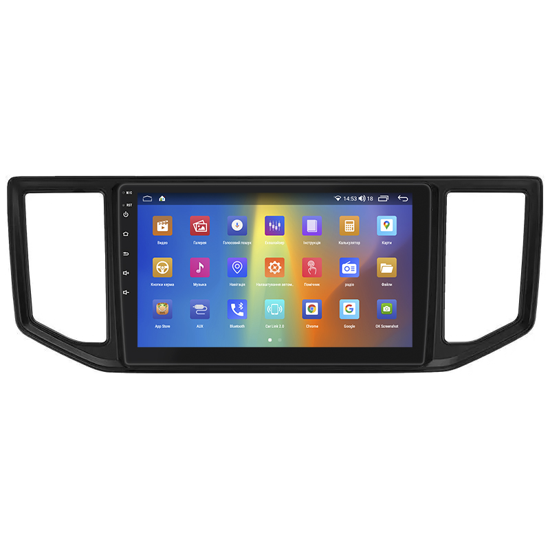 Штатная магнитола Lesko для Volkswagen Crafter II 2017-н.в. экран 10" 2/32Gb CarPlay 4G Wi-Fi GPS Prime