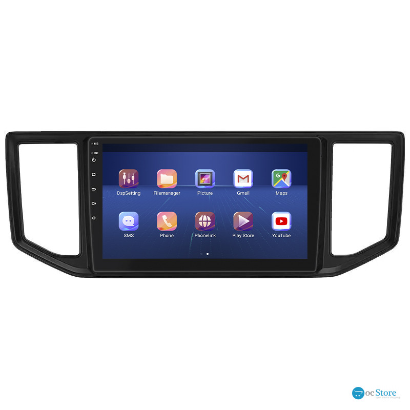 Штатная магнитола Lesko для Volkswagen Crafter II 2017-н.в. экран 10" 4/32Gb 4G Wi-Fi GPS Top