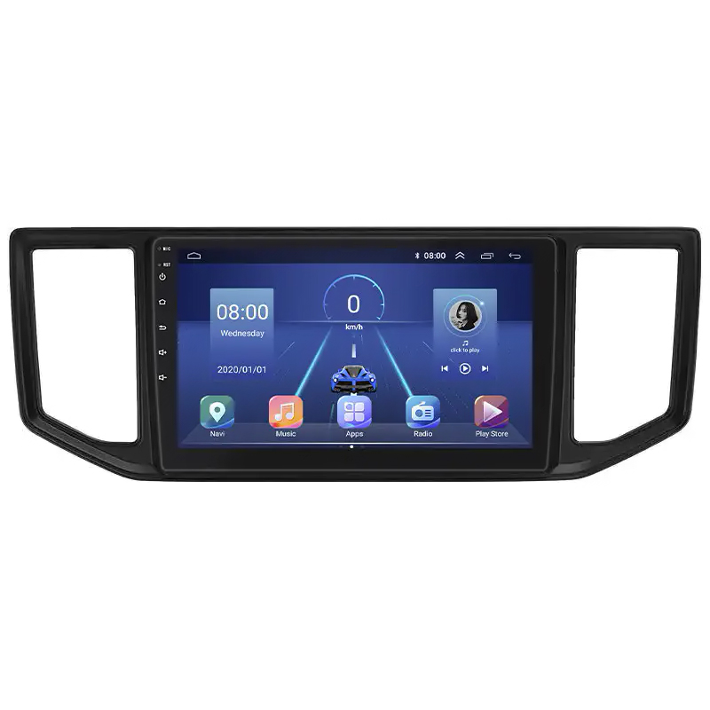 Штатная магнитола Lesko для Volkswagen Crafter II 2017-н.в. экран 10" 6/128Gb 4G Wi-Fi GPS Top