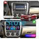 Штатная магнитола Lesko для Volkswagen Eos I 2006-2011 экран 10" 2/32Gb Wi-Fi GPS Base