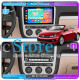 Штатная магнитола Lesko для Volkswagen Eos I 2006-2011 экран 10" 2/32Gb CarPlay 4G Wi-Fi GPS Prime