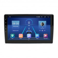 Штатная магнитола Lesko для Volkswagen Eos I Рестайлинг 2010-2015 экран 10" 4/64Gb 4G Wi-Fi GPS Top